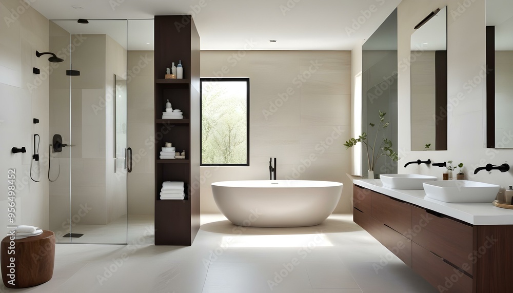 Photo interior modern design room 3d illustration Photo interior modern design room 3d illustration