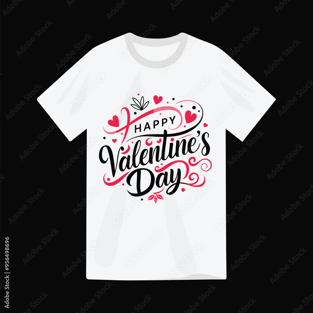 happy valentine's day t-shirt lettering design happy valentine's day t-shirt lettering design