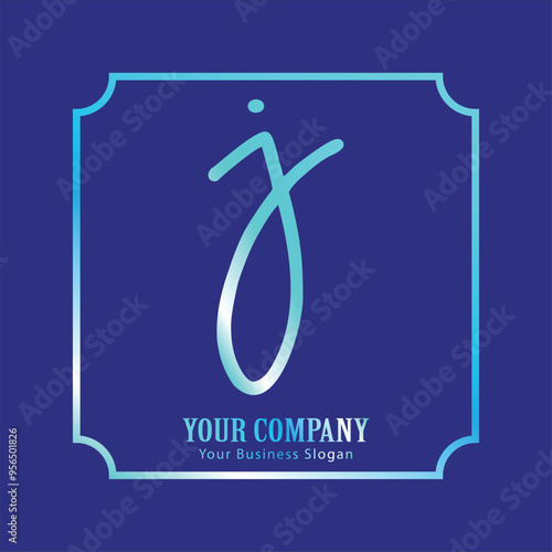 J  lettering logo is simple, easy to understand and authoritative