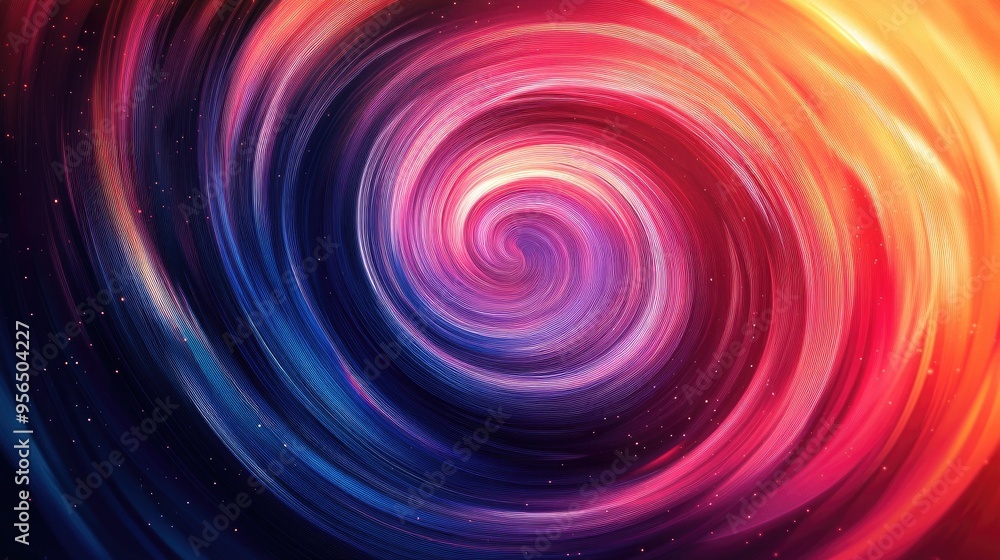 Line art illustration featuring a blurred swirl background template Line art illustration featuring a blurred swirl background template