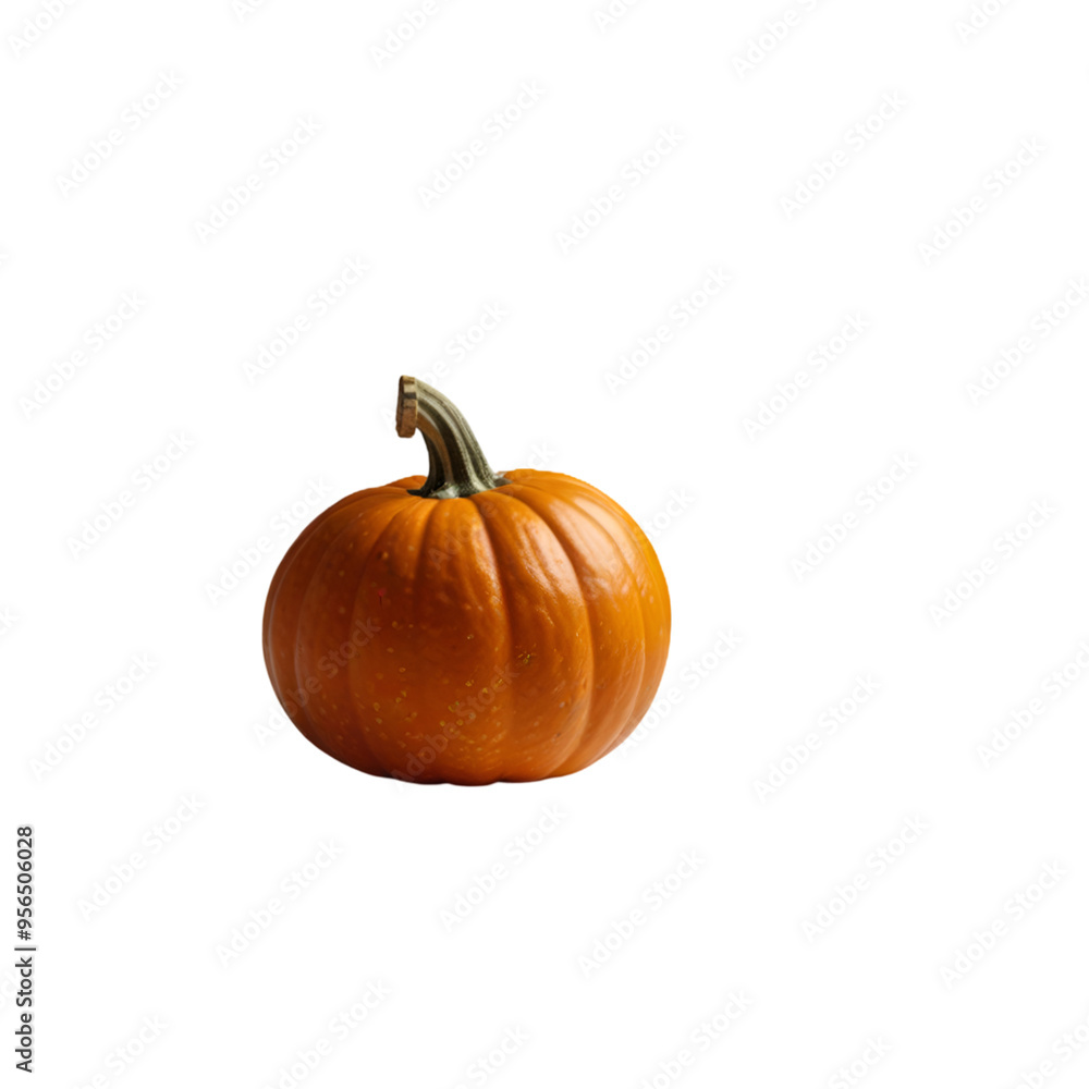 A pumpkin Isolated on a transparent background. Ai generative A pumpkin Isolated on a transparent background. Ai generative