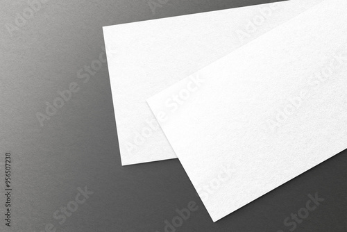 Business card png mockup, transparent design