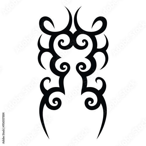 Tattoo designs. Tattoo tribal vector designs. Art tribal tattoo.