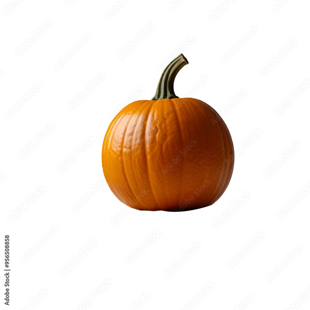A pumpkin Isolated on a transparent background. Ai generative