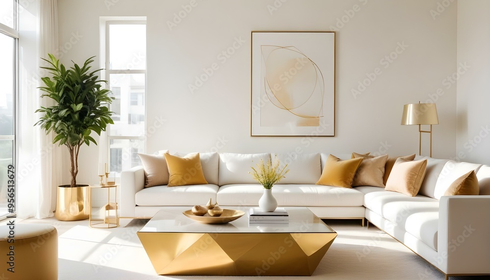 Photo interior modern design room 3d illustration Photo interior modern design room 3d illustration