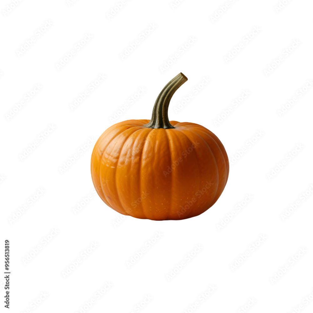 A pumpkin Isolated on a transparent background. Ai generative A pumpkin Isolated on a transparent background. Ai generative