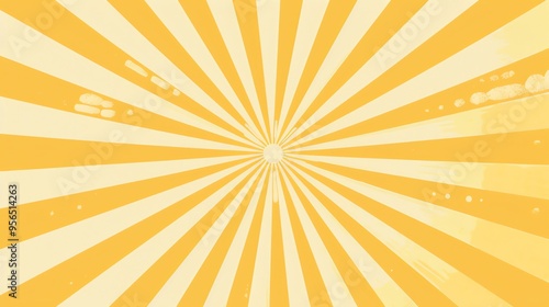 An abstract sunburst background.