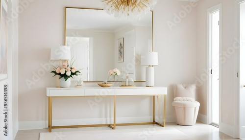 Photo interior modern design room 3d illustration