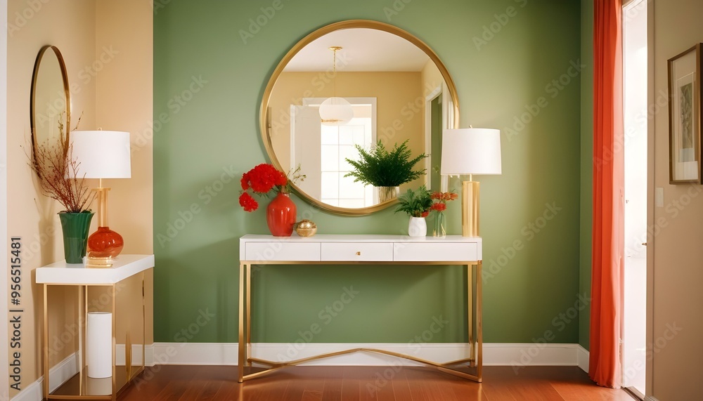Photo interior modern design room 3d illustration Photo interior modern design room 3d illustration