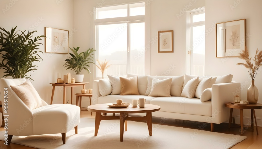 Photo interior modern design room 3d illustration Photo interior modern design room 3d illustration