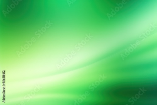 Green defocused blurred motion abstract background widescreen with copy space texture for display products blank copyspace for design text 