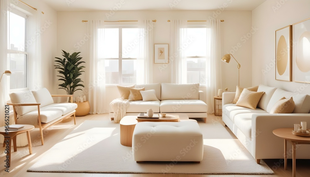 Photo interior modern design room 3d illustration Photo interior modern design room 3d illustration