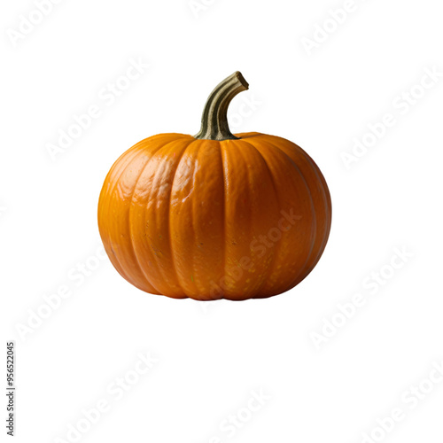 A pumpkin Isolated on a transparent background. Ai generative