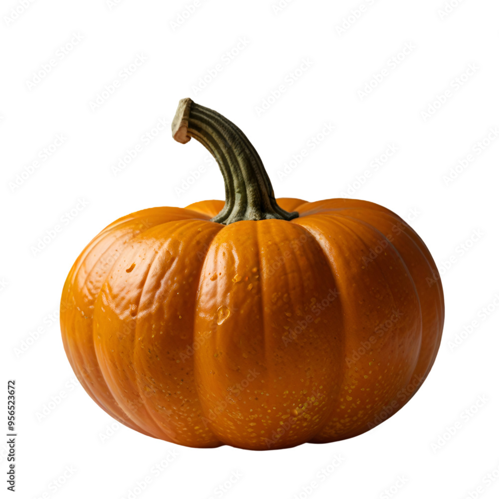 A pumpkin Isolated on a transparent background. Ai generative