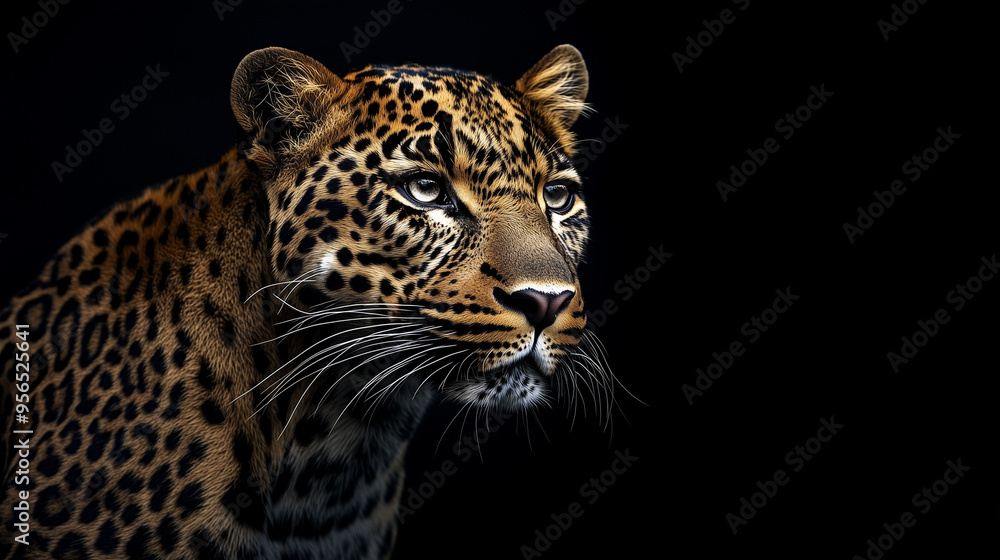 portrait of a leopard portrait of a leopard