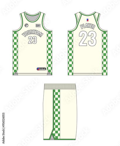 Basketball jersey template design, basketball uniform mockup design, vector sublimation sports apparel design, jersey basketball ideas.