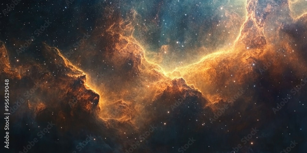 Jet in Carina Nebula composed of gas and dust 3D cartoon rendering Science Jet in Carina Nebula composed of gas and dust 3D cartoon rendering Science