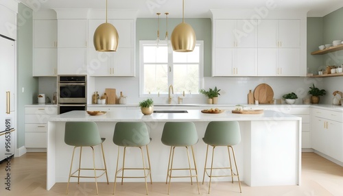 Wallpaper Mural Photo interior modern design room 3d illustration Torontodigital.ca