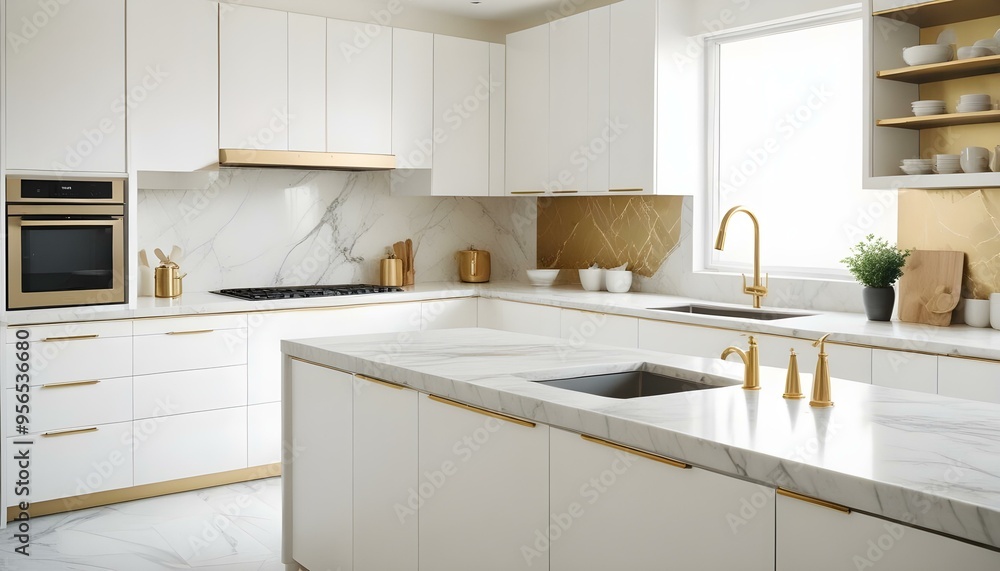 Fototapeta premium Photo interior modern design room 3d illustration