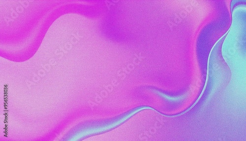 Wallpaper Mural Colorful holographic background. purple hologram background. violet shiny texture., with grainy noise effect abstract purple and blue fluid shapes against a light background Torontodigital.ca