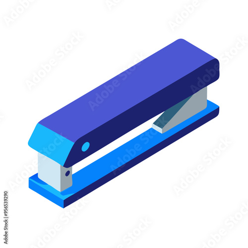 stapler isolated on white 