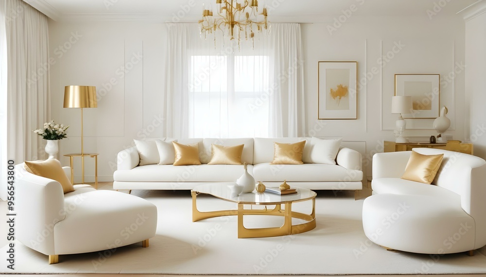 Photo interior modern design room 3d illustration Photo interior modern design room 3d illustration