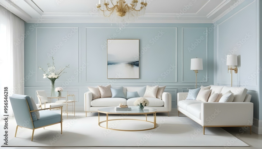 Photo interior modern design room 3d illustration Photo interior modern design room 3d illustration