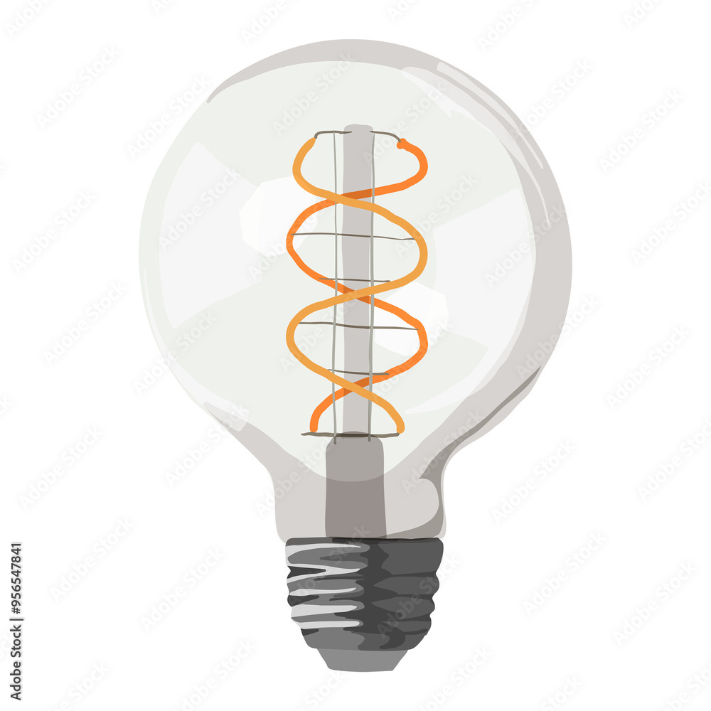 Light bulb png sticker, business creative illustration Light bulb png sticker, business creative illustration