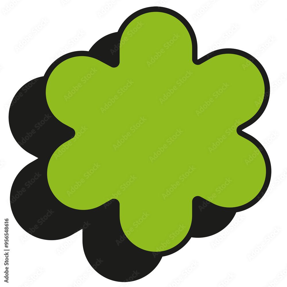 Flower shape png frame, retro design, transparent background Flower shape png frame, retro design, transparent background