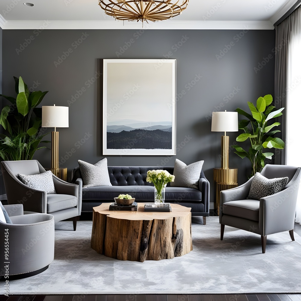Fototapeta premium modern living room