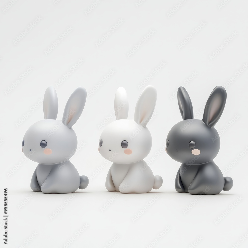 Whimsical Silver Kobyz: Pastel 3D Illustration on White Background Whimsical Silver Kobyz: Pastel 3D Illustration on White Background