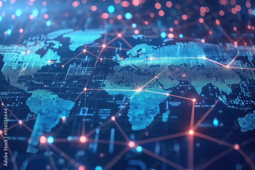 A Digital World Map: Connecting Continents through a Network of Data and Technology A Digital World Map: Connecting Continents through a Network of Data and Technology