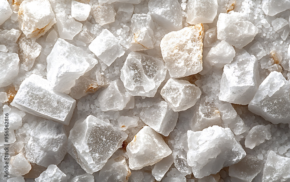 Pristine Crystal Sea Salt: A Top View of Marine Rock Salt Pristine Crystal Sea Salt: A Top View of Marine Rock Salt
