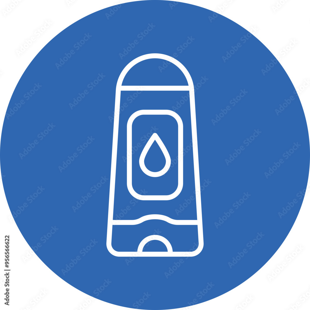 Conditioner line circle icon Conditioner line circle icon