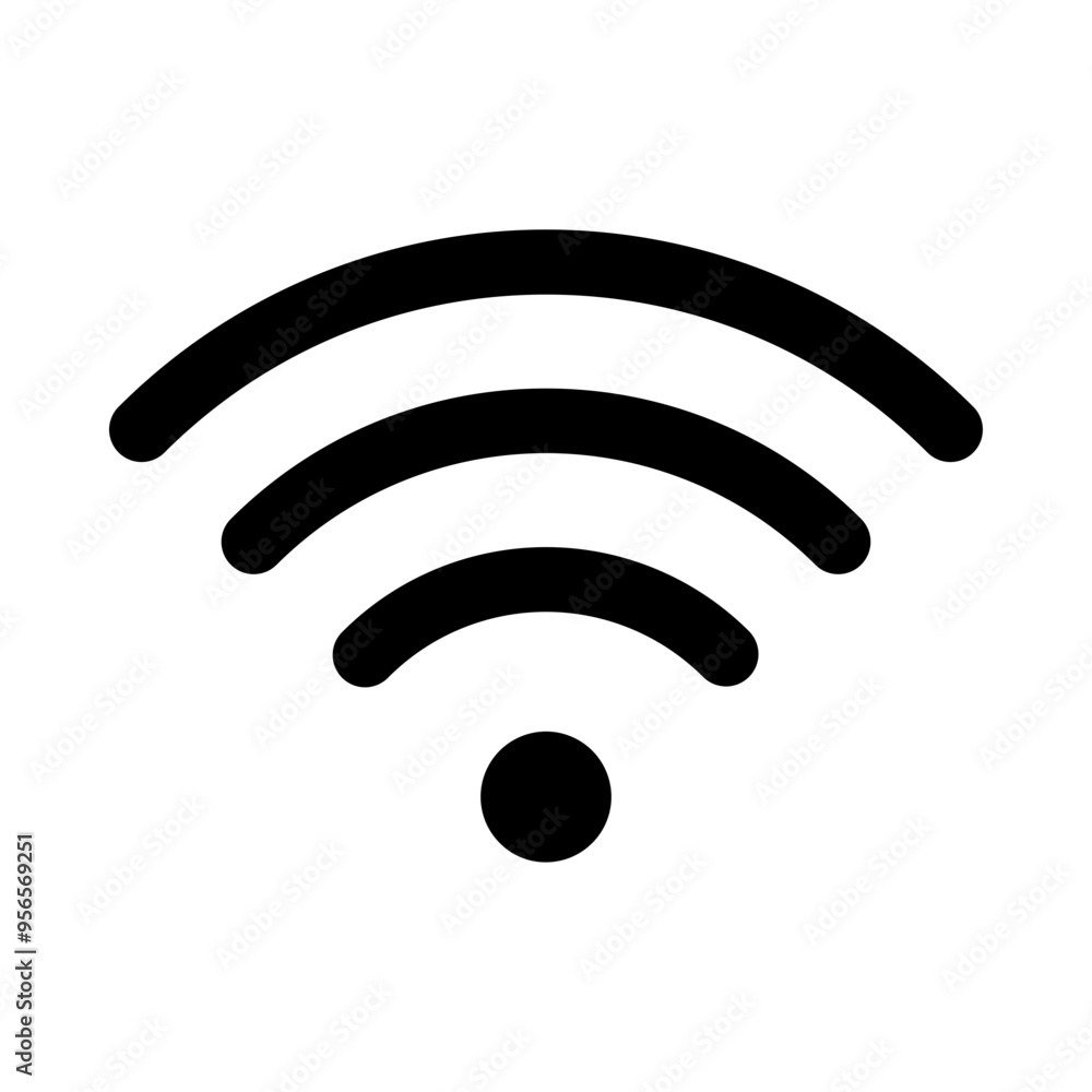 Wifi glyph icon Wifi glyph icon