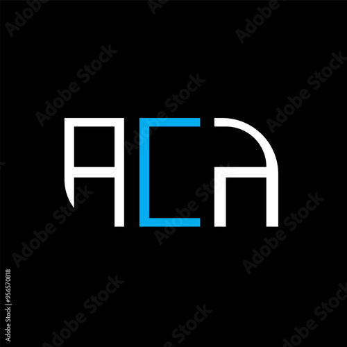 ACN logo design, ACN simple and modern logo.
 ACN luxurious alphabet design