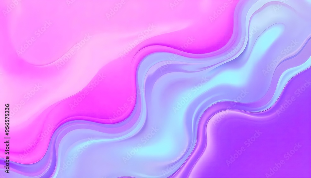 3D Colorful holographic abstract background. iridescent texture, liquid metal, wavy with shiny texture. purple and blue holo fluid shapes colorful background 3D Colorful holographic abstract background. iridescent texture, liquid metal, wavy with shiny texture. purple and blue holo fluid shapes colorful background
