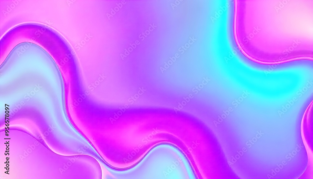 3D Colorful holographic abstract background. iridescent texture, liquid metal, wavy with shiny texture. purple and blue holo fluid shapes colorful background 3D Colorful holographic abstract background. iridescent texture, liquid metal, wavy with shiny texture. purple and blue holo fluid shapes colorful background