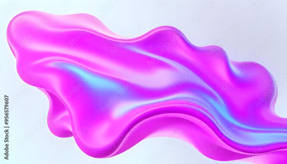 3D Colorful holographic abstract background. iridescent texture, liquid metal, wavy with shiny texture. purple and blue holo fluid shapes colorful background 3D Colorful holographic abstract background. iridescent texture, liquid metal, wavy with shiny texture. purple and blue holo fluid shapes colorful background