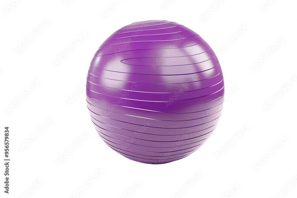 Durable yoga ball used in various workout sessions Durable yoga ball used in various workout sessions