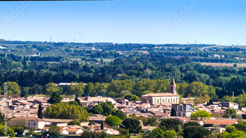 Ville de Marguerittes dans le Gard