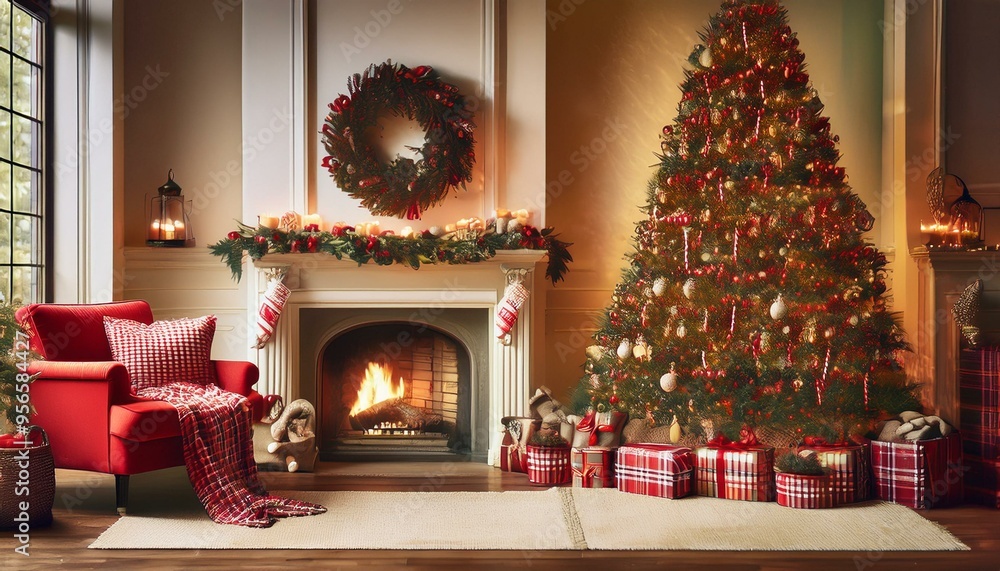 Cozy Christmas in Red and Plaid
Imagine a warm and cozy Christmas scene filled with the nostalgic charm of red and plaid decorations. Cozy Christmas in Red and Plaid
Imagine a warm and cozy Christmas scene filled with the nostalgic charm of red and plaid decorations.