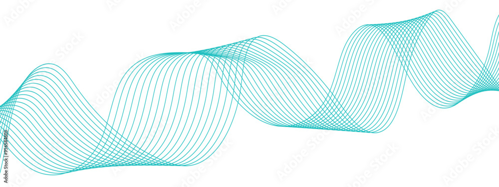 Minimalist Abstract Wavy Line Design – Dynamic Fluid Background with Teal Gradient for Modern Art, Technology, and Motion Graphics. Science frequency gradient lines with blue Minimalist Abstract Wavy Line Design – Dynamic Fluid Background with Teal Gradient for Modern Art, Technology, and Motion Graphics. Science frequency gradient lines with blue