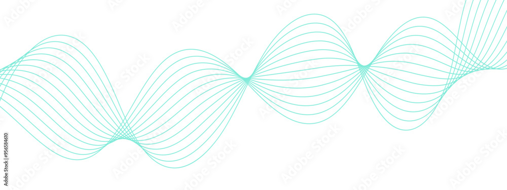 Minimalist Abstract Wavy Line Design – Dynamic Fluid Background with Teal Gradient for Modern Art, Technology, and Motion Graphics. Science frequency gradient lines with blue Minimalist Abstract Wavy Line Design – Dynamic Fluid Background with Teal Gradient for Modern Art, Technology, and Motion Graphics. Science frequency gradient lines with blue