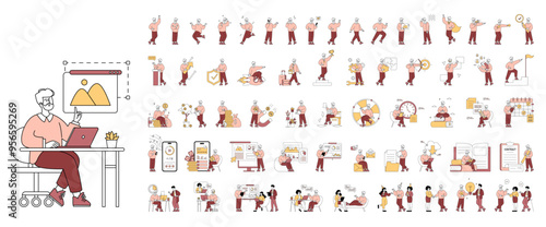 Business People. Flat Vector Illustration