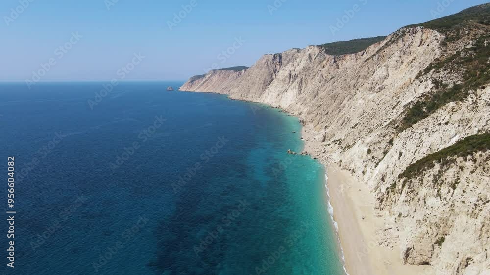 Amazing view of Platia Ammos Beach, Cephalonia, Ionian Islands, Greece Amazing view of Platia Ammos Beach, Cephalonia, Ionian Islands, Greece
