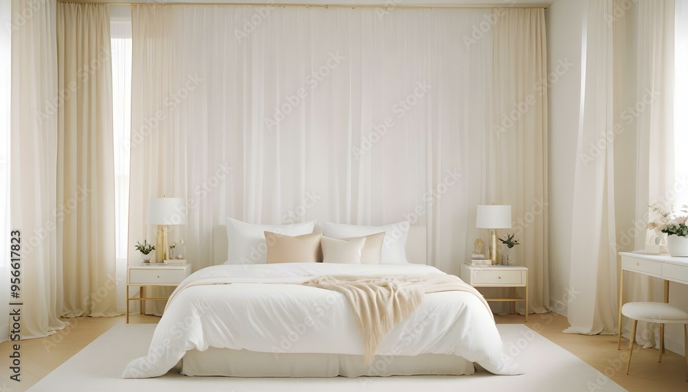 Photo interior modern design room 3d illustration Photo interior modern design room 3d illustration