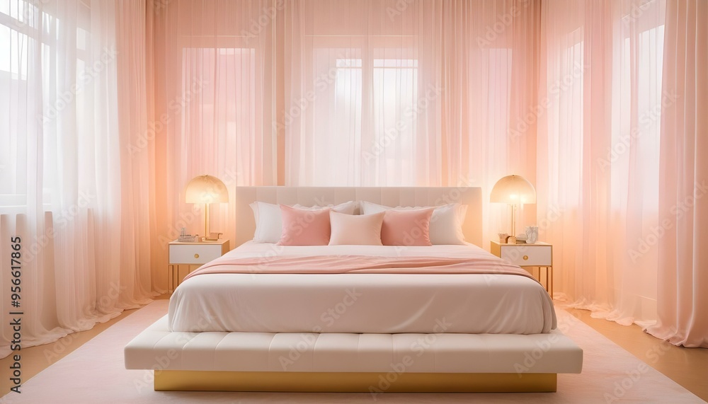 Photo interior modern design room 3d illustration Photo interior modern design room 3d illustration