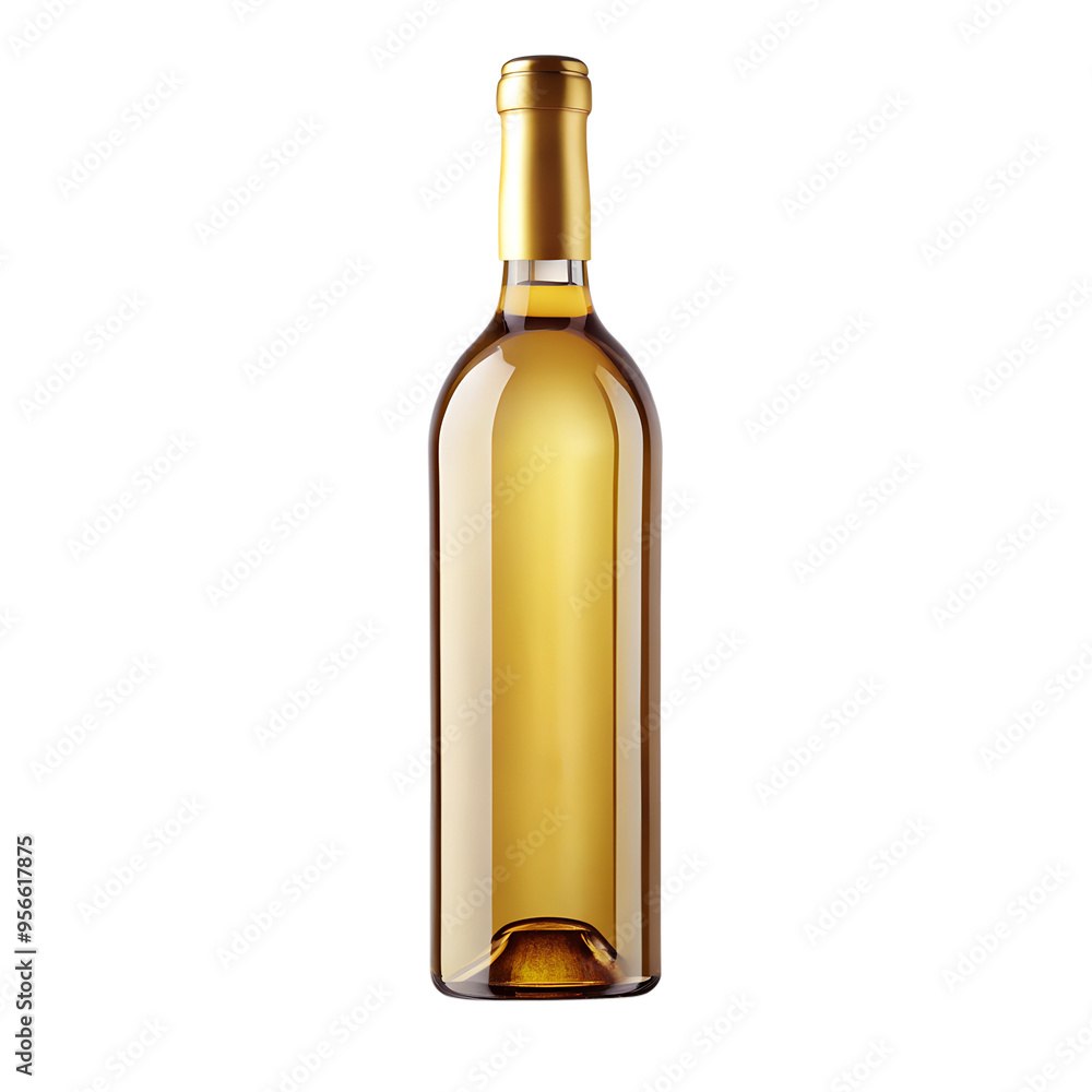 wine bottle on a transparent background. wine bottle on a transparent background.