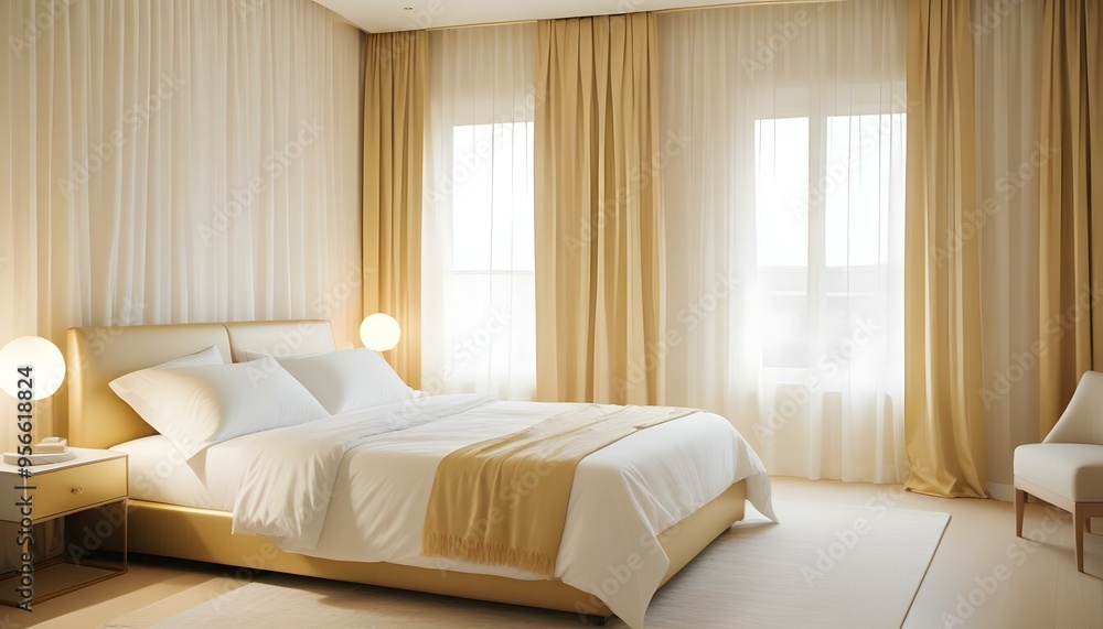 Photo interior modern design room 3d illustration Photo interior modern design room 3d illustration
